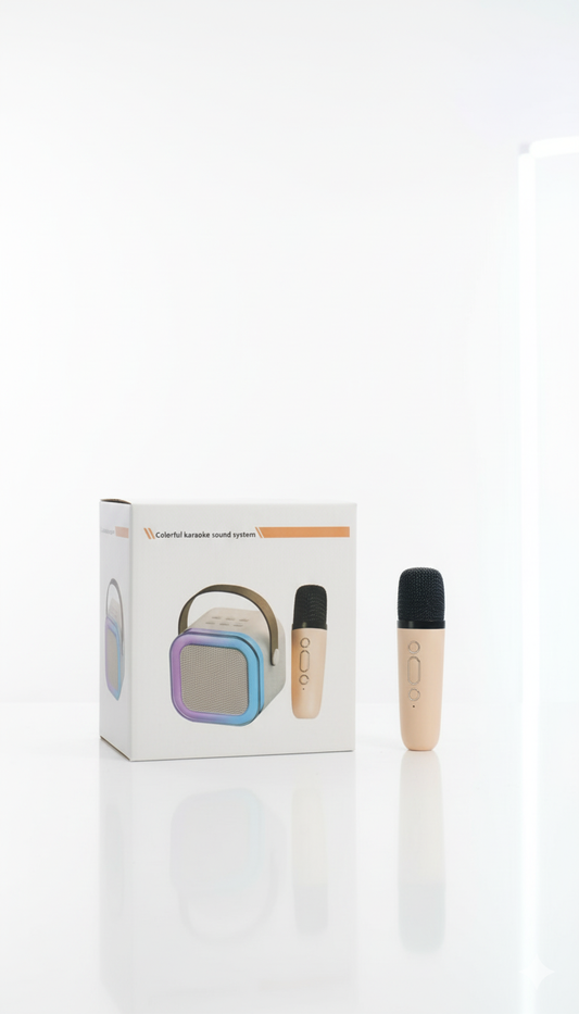 Colorful Karaoke sound system